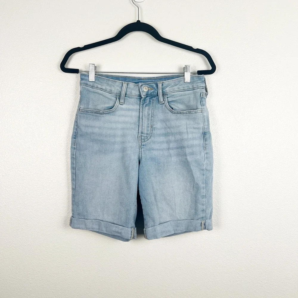 Old Navy Women's Bermuda High‎ Rise Wow Shorts Sz 4